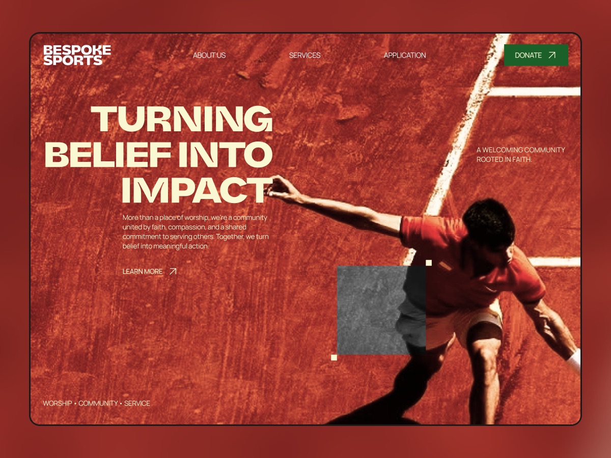Bespoke Sports Hero preview