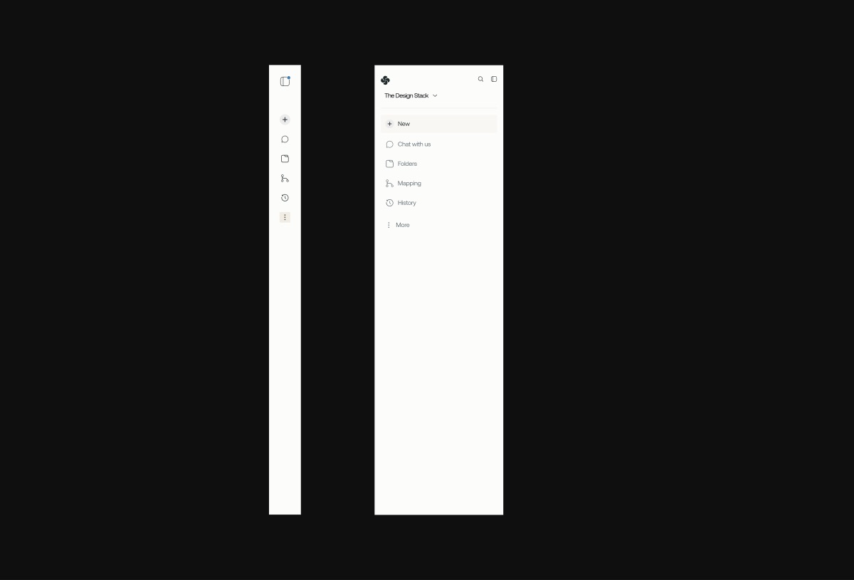 Sidebar preview