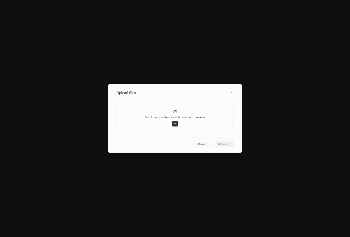 Upload File preview