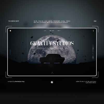3D Parallax Studio Website preview